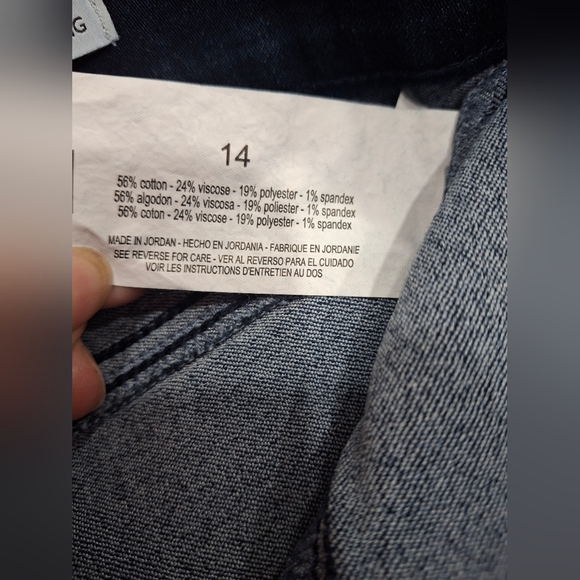 Nine West Dark Blue Skinny Jeans - Picture 6 of 7